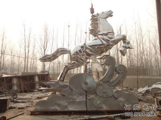 不锈钢雕塑马 奔马雕塑 动物不锈钢雕塑制作 不锈钢雕塑马 奔马雕塑 动物不锈钢雕塑制作