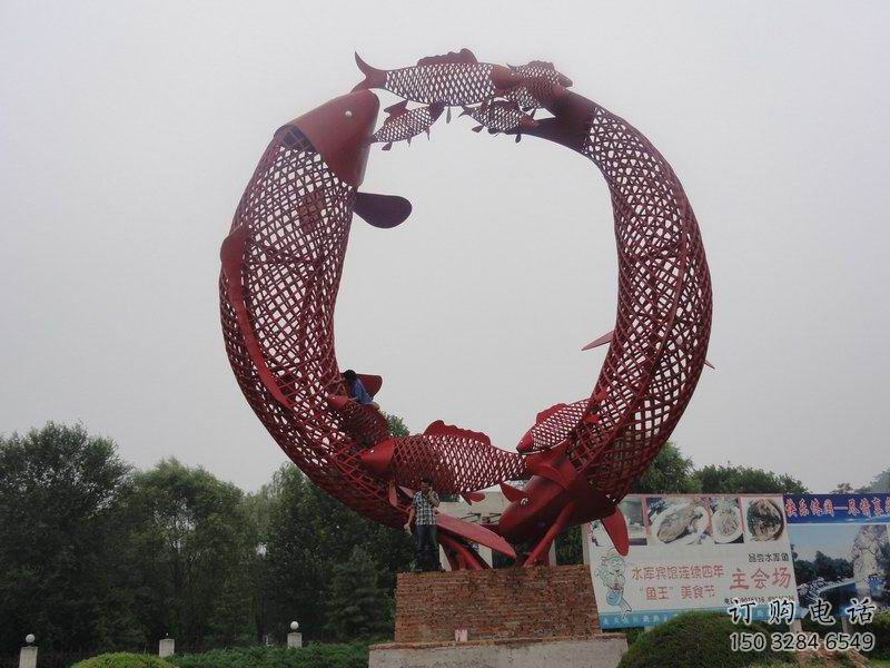 鲤鱼雕塑厂家 镂空工艺 镂空鲤鱼雕塑制作商 鲤鱼雕塑厂家 镂空工艺 镂空鲤鱼雕塑制作商
