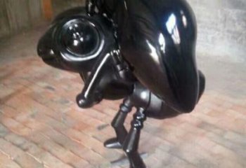 蚁王雕塑厂家 自然色系 金属蚂蚁王雕塑生产制作