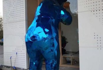 喷镀北极熊雕塑厂家 大型北极熊雕塑厂家价格
