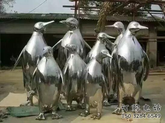 企鹅雕塑厂家 镜面动物 不锈钢镜面企鹅雕塑制作 企鹅雕塑厂家 镜面动物 不锈钢镜面企鹅雕塑制作