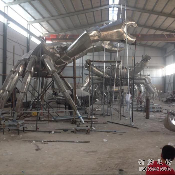 不锈钢螃蟹雕塑厂家 锻造工艺 螃蟹雕塑生产制作 不锈钢螃蟹雕塑厂家 锻造工艺 螃蟹雕塑生产制作