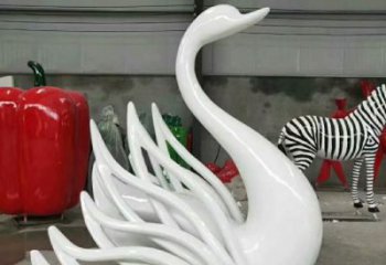 白色天鹅雕塑厂家 仿真天鹅雕塑生产制作商