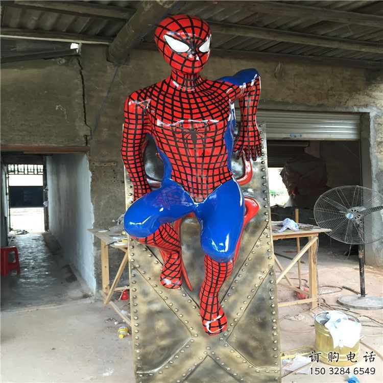 蜘蛛侠雕塑厂家 影视剧人物 大型蜘蛛侠雕塑价格 蜘蛛侠雕塑厂家 影视剧人物 大型蜘蛛侠雕塑价格