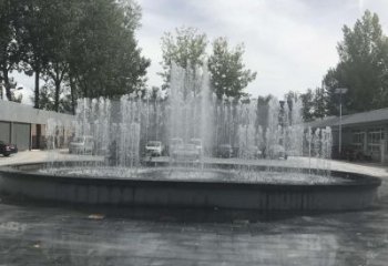 水景溪流喷泉雕塑厂家  人工整体构筑配件
