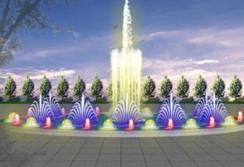 间歇式喷泉雕塑厂家 水景艺术雕塑
