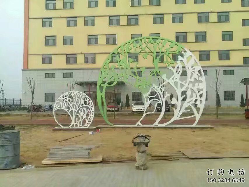 剪纸树雕塑厂家 园林剪纸不锈钢雕塑 剪纸树雕塑厂家 园林剪纸不锈钢雕塑