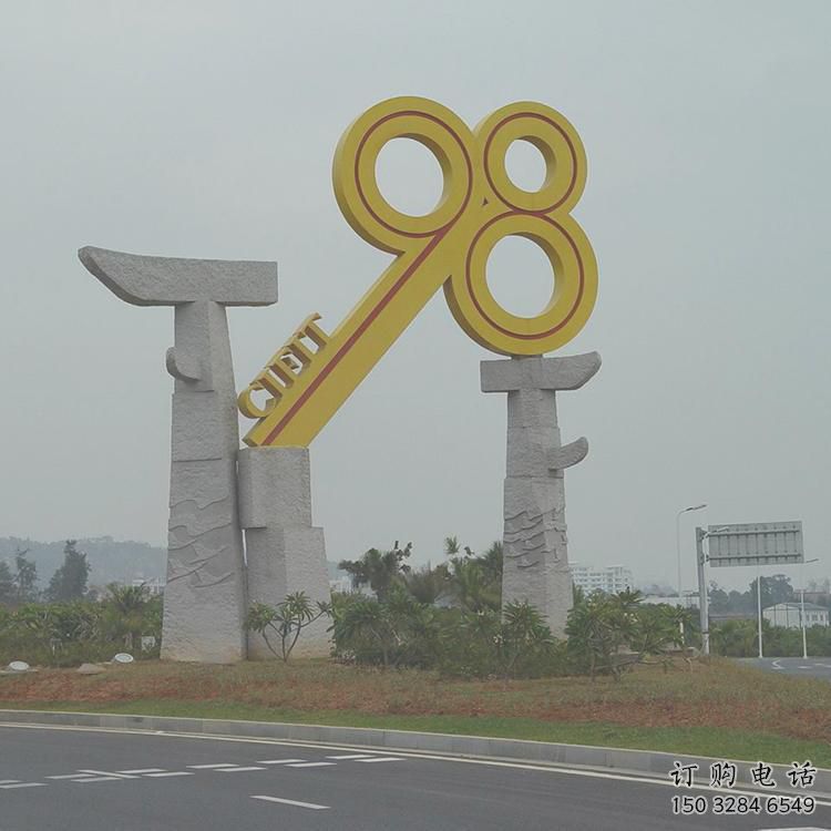 钥匙雕塑 城市景观建筑 不锈钢钥匙雕塑厂家 钥匙雕塑 城市景观建筑 不锈钢钥匙雕塑厂家
