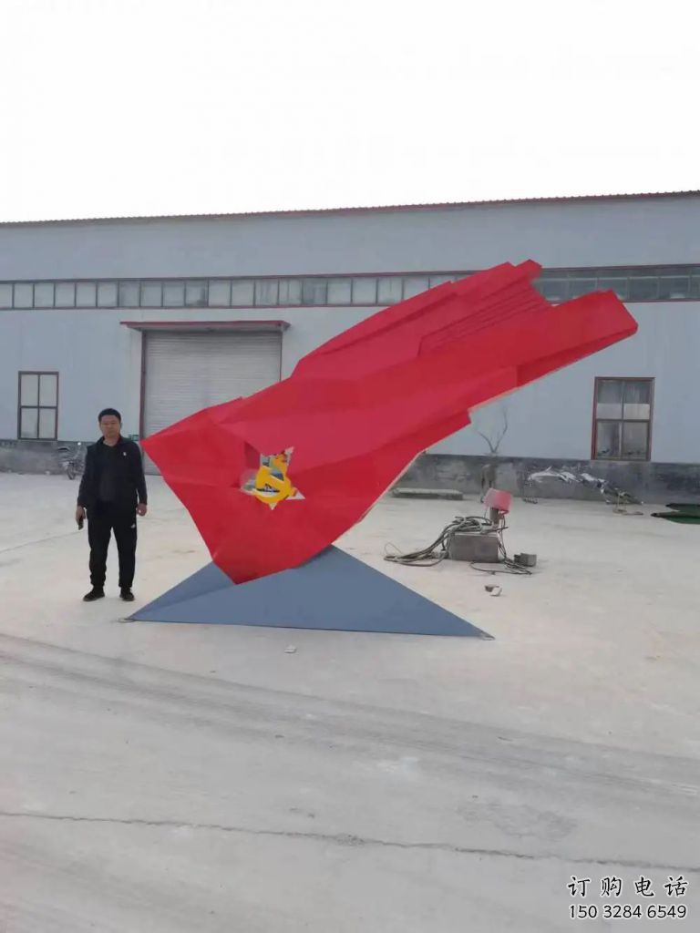 旗帜雕塑厂家 落地景观建筑 不锈钢旗帜雕塑 旗帜雕塑厂家 落地景观建筑 不锈钢旗帜雕塑