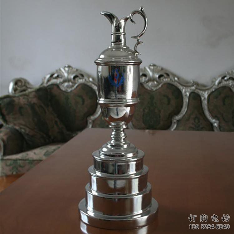 奖杯雕塑 金属艺术建筑 不锈钢奖杯雕塑厂家