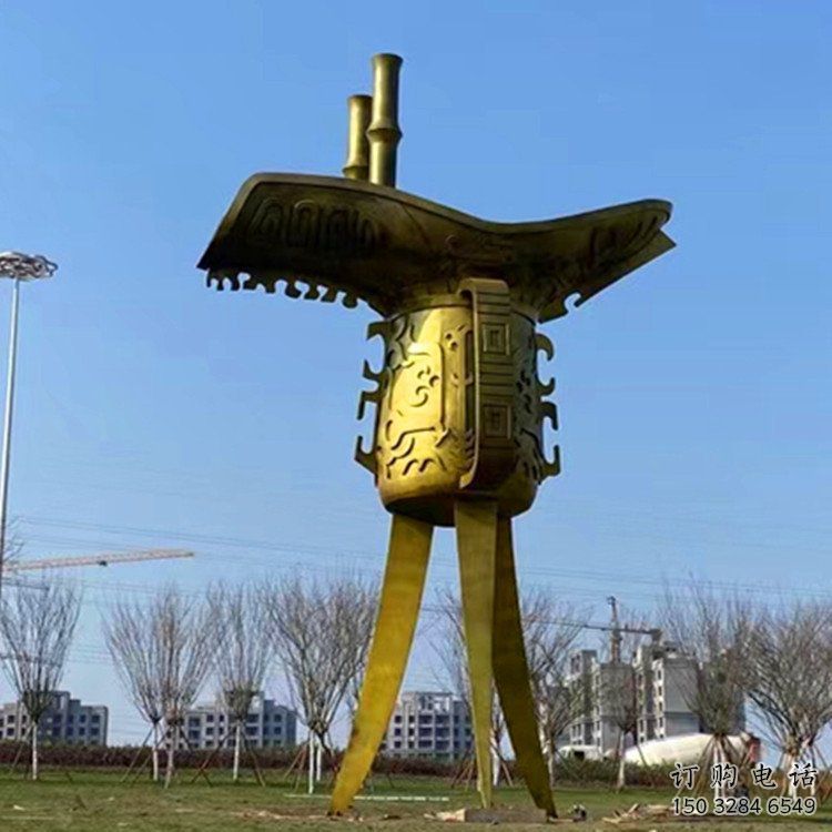 酒尊雕塑 广场景观小品 烤漆不锈钢酒尊雕塑厂家 酒尊雕塑 广场景观小品 烤漆不锈钢酒尊雕塑厂家