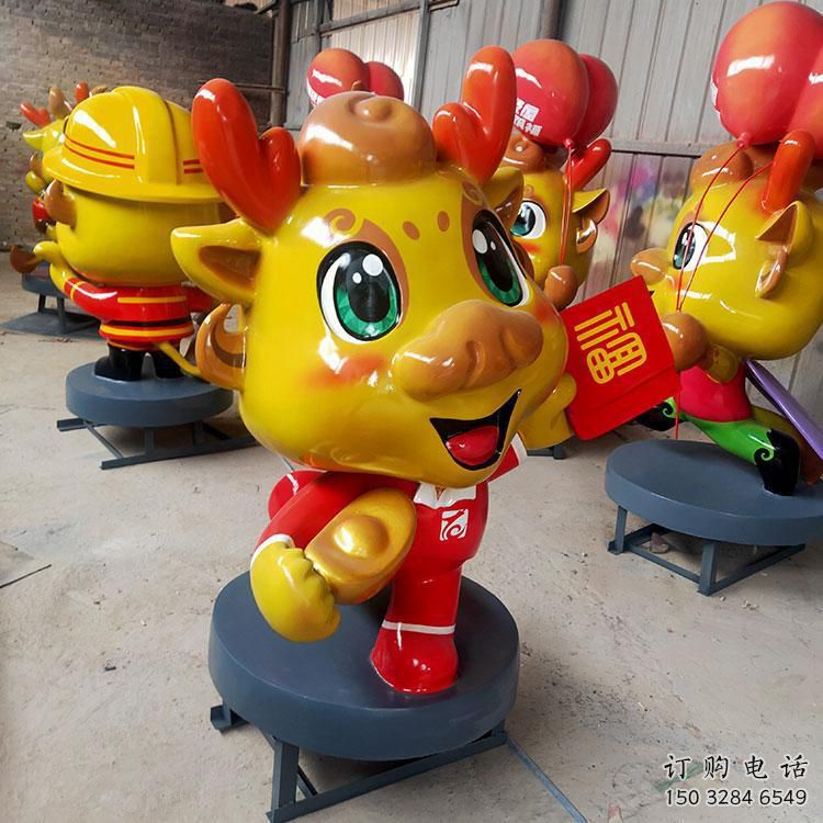 龙雕塑 彩绘动物摆件 幼儿园卡通龙雕塑厂家 龙雕塑 彩绘动物摆件 幼儿园卡通龙雕塑厂家