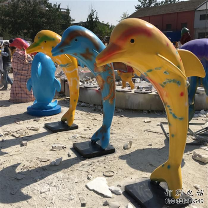 喷漆海豚雕塑厂家 卡通广场小品 草地切面海豚雕塑 喷漆海豚雕塑厂家 卡通广场小品 草地切面海豚雕塑