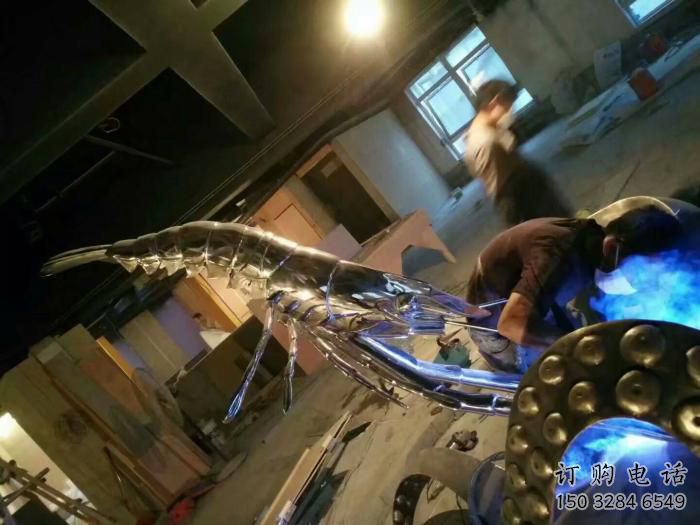 镜面龙虾雕塑厂家 现代公园摆件 游乐场异形龙虾雕塑 镜面龙虾雕塑厂家 现代公园摆件 游乐场异形龙虾雕塑