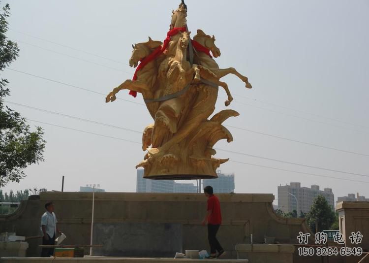 园林天马雕塑厂家 大型房地产摆件 街道镀金天马雕塑 园林天马雕塑厂家 大型房地产摆件 街道镀金天马雕塑