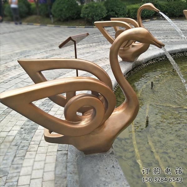 喷漆鹅雕塑厂家 卡通广场小品 公园喷水鹅雕塑 喷漆鹅雕塑厂家 卡通广场小品 公园喷水鹅雕塑