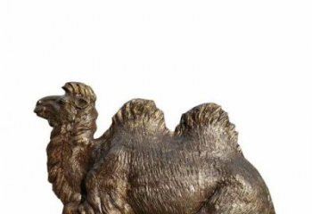 户外骆驼雕塑厂家 现代仿古小品 大型抽象骆驼雕塑