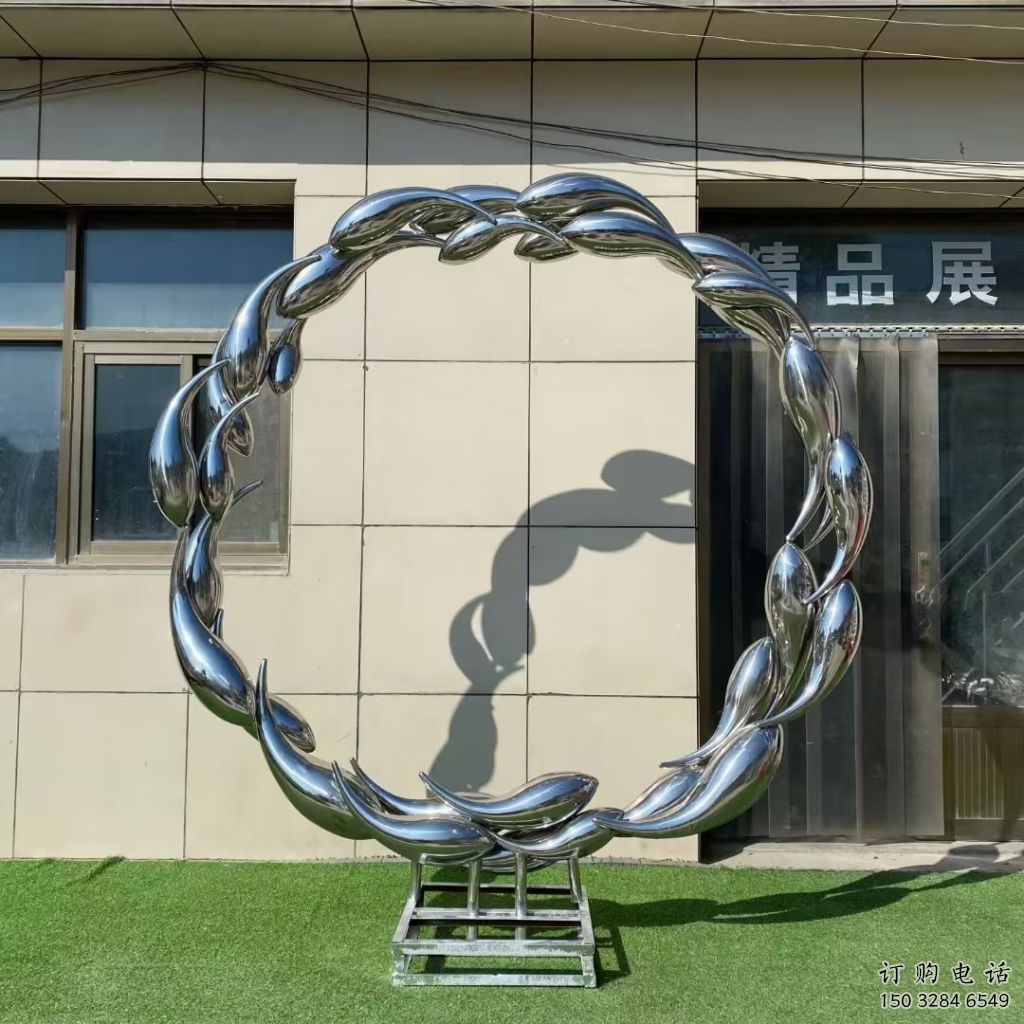 住宅小区麦穗鱼雕塑厂家 现代户外小品 公园镜面麦穗鱼雕塑 住宅小区麦穗鱼雕塑厂家 现代户外小品 公园镜面麦穗鱼雕塑