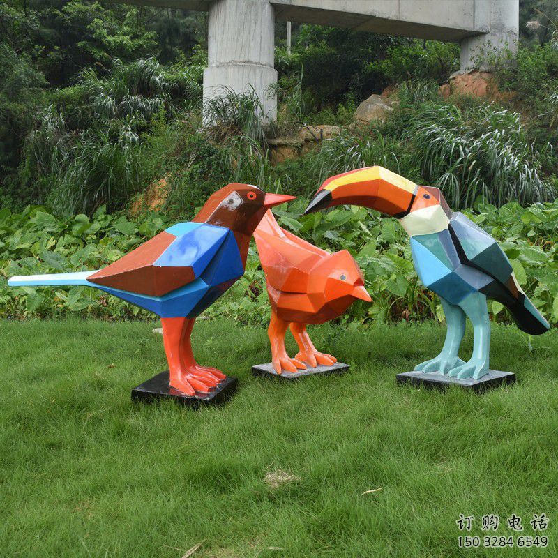 几何飞鸟雕塑厂家 现代抽象摆件 商场切面飞鸟雕塑 几何飞鸟雕塑厂家 现代抽象摆件 商场切面飞鸟雕塑