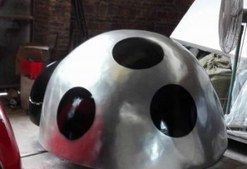 庭院瓢虫雕塑厂家 欧式仿真摆件 户外喷漆瓢虫雕塑