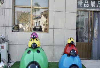 商业街甲壳虫雕塑厂家 大型户外摆件 步行街异形甲壳虫雕塑