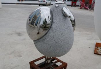 游乐场小鸟雕塑厂家 酒店宾馆摆件 住宅小区抽象小鸟雕塑