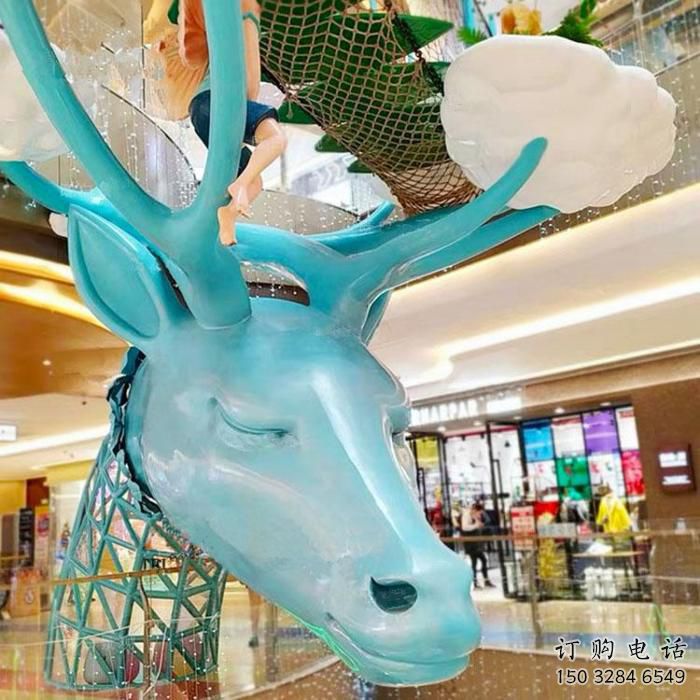 室内鹿角雕塑厂家 大型餐饮店小品 步行街异形鹿角雕塑 室内鹿角雕塑厂家 大型餐饮店小品 步行街异形鹿角雕塑