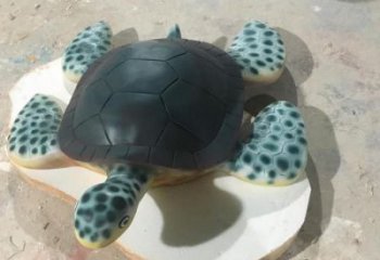 公园乌龟雕塑厂家 中式烤漆小品 风景区仿古乌龟雕塑