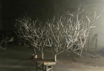 步行街鹿角雕塑厂家 创意钢管摆件 公园切面鹿角雕塑