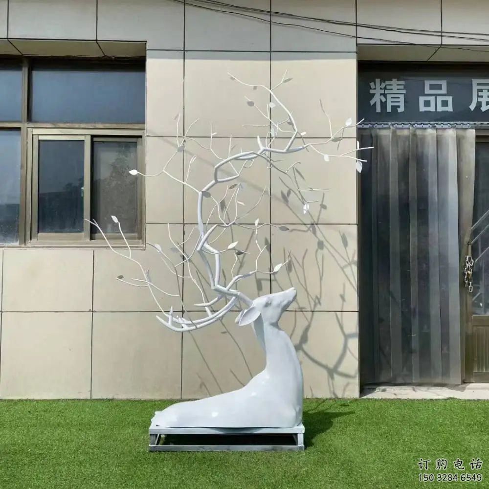 大门口鹿头雕塑厂家 欧式宾馆摆件 风景区现代鹿头雕塑 大门口鹿头雕塑厂家 欧式宾馆摆件 风景区现代鹿头雕塑