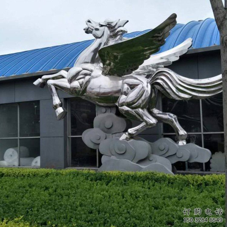 游乐场奔马雕塑厂家 现代宾馆摆件 住宅小区镜面奔马雕塑 游乐场奔马雕塑厂家 现代宾馆摆件 住宅小区镜面奔马雕塑
