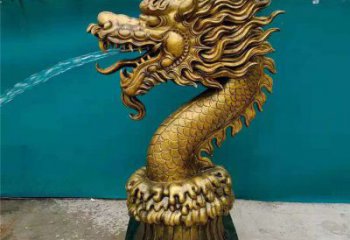 游乐场水龙雕塑厂家 海洋宾馆摆件 户外创意水龙雕塑