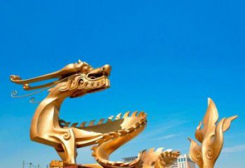 拉丝卧龙雕塑厂家 大型镂空摆件 游乐场异形卧龙雕塑