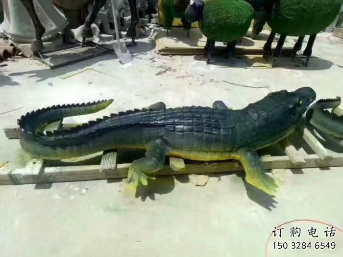 园林鳄鱼雕塑厂家 大型酒店摆件 街道仿古鳄鱼雕塑 园林鳄鱼雕塑厂家 大型酒店摆件 街道仿古鳄鱼雕塑