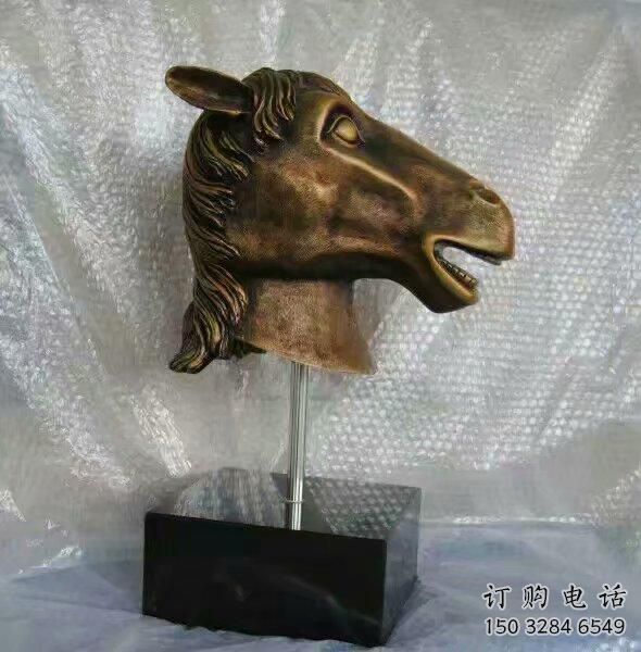 玄关生肖雕塑厂家 创意摆件 酒店仿古生肖雕塑