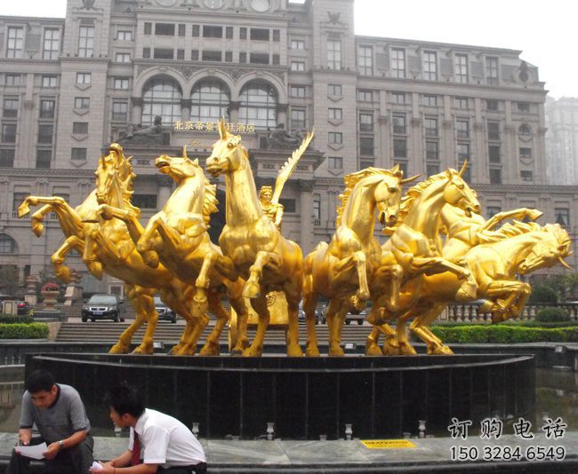 大门口金马雕塑厂家 欧式宾馆摆件 风景区仿古金马雕塑 大门口金马雕塑厂家 欧式宾馆摆件 风景区仿古金马雕塑