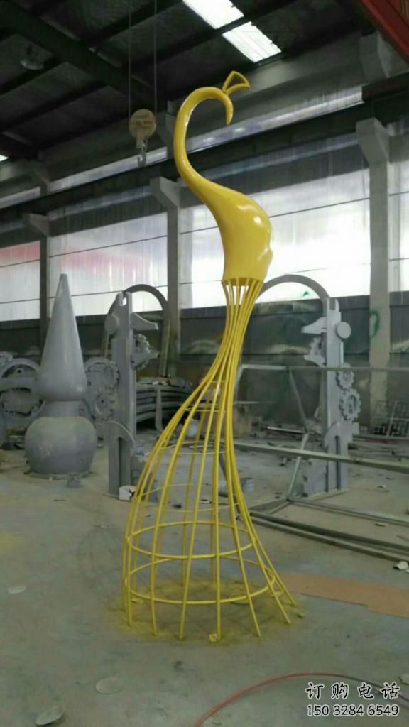 镂空凤鸟雕塑厂家 现代抽象摆件 房地产切面凤鸟雕塑 镂空凤鸟雕塑厂家 现代抽象摆件 房地产切面凤鸟雕塑