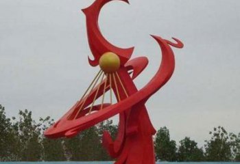 别墅凤鸟雕塑厂家 卡通喷漆小品 公园广场凤鸟雕塑