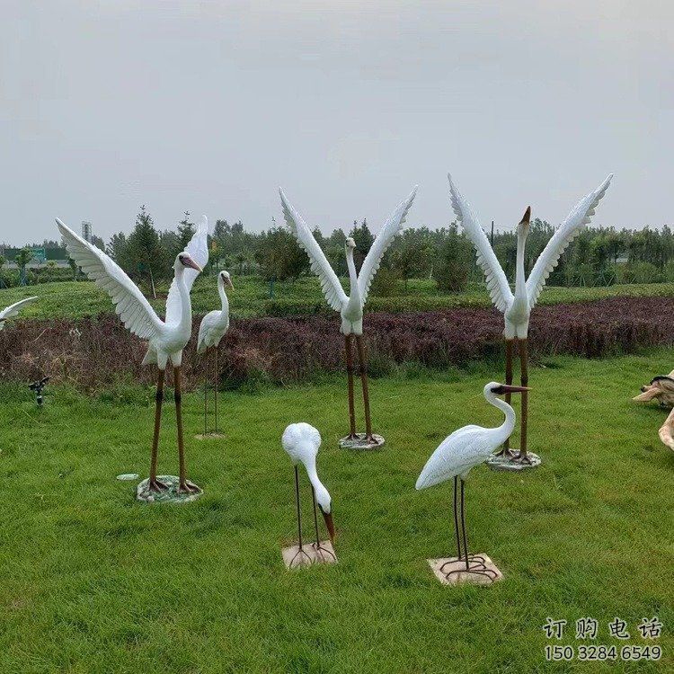 烤漆仙鹤雕塑厂家 户外烤漆摆件 公园仿真仙鹤雕塑 烤漆仙鹤雕塑厂家 户外烤漆摆件 公园仿真仙鹤雕塑