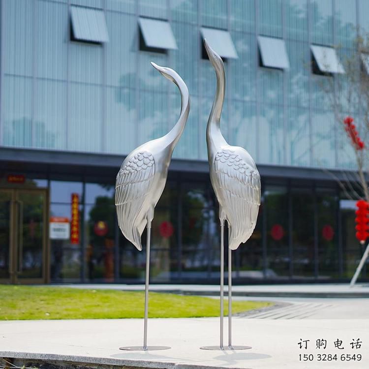 园林鹤雕塑厂家 大型餐饮店摆件 街道仿古鹤雕塑 园林鹤雕塑厂家 大型餐饮店摆件 街道仿古鹤雕塑