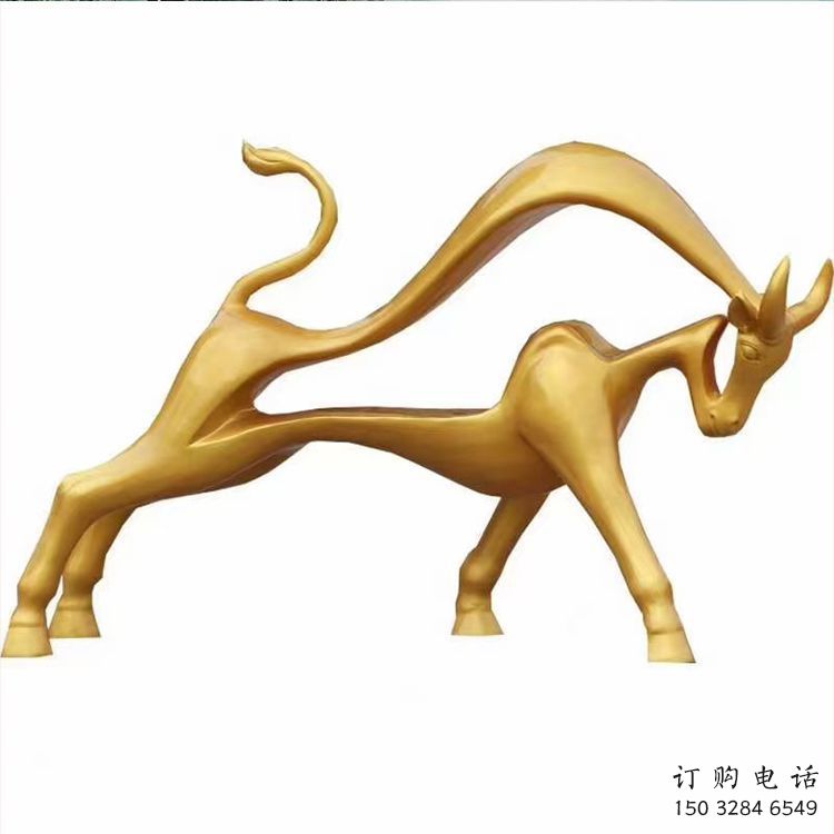 商业街金牛雕塑厂家 大型现代摆件 步行街异形金牛雕塑 商业街金牛雕塑厂家 大型现代摆件 步行街异形金牛雕塑