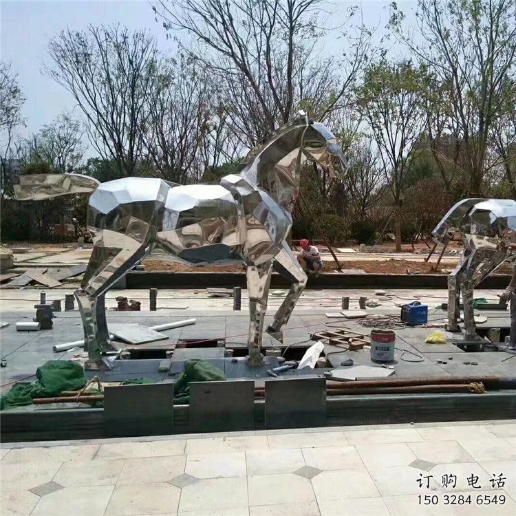 锻造骏马雕塑厂家 公园广场摆件 户外镜面骏马雕塑 锻造骏马雕塑厂家 公园广场摆件 户外镜面骏马雕塑