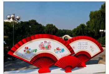 创意扇子雕塑厂家 烤漆教育小品 公园不锈钢扇子雕塑