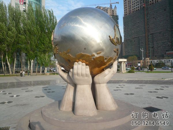 广场地球雕塑厂家 公园镜面小品 户外不锈钢地球雕塑 广场地球雕塑厂家 公园镜面小品 户外不锈钢地球雕塑