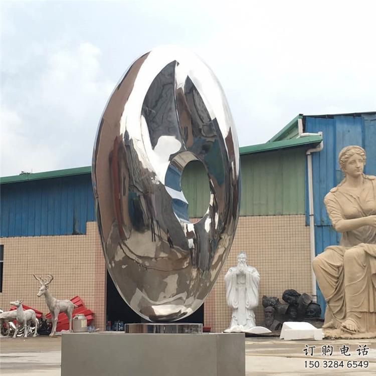 现代球状雕塑厂家 大型别墅区摆件 大型不锈钢球状雕塑