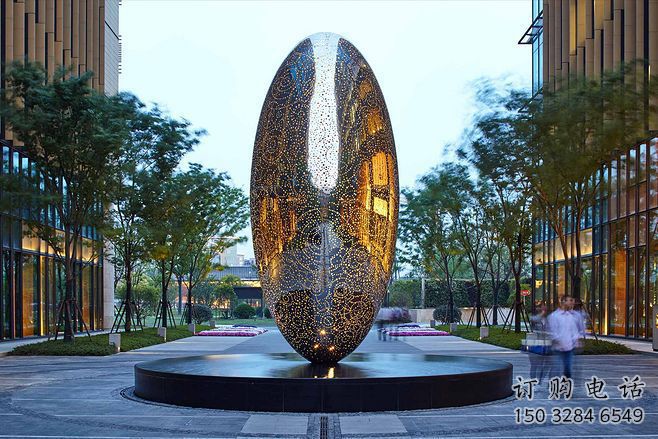 灯光球状雕塑厂家 公园小品 商业街不锈钢球状雕塑 灯光球状雕塑厂家 公园小品 商业街不锈钢球状雕塑