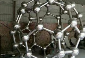现代星球雕塑厂家 大型别墅区摆件 户外不锈钢星球雕塑