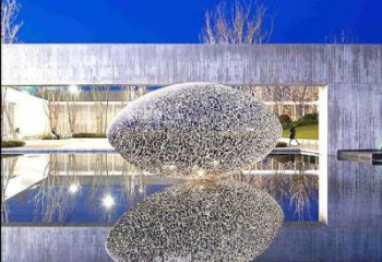 几何球体雕塑厂家 发光公园小品 大门口不锈钢球体雕塑