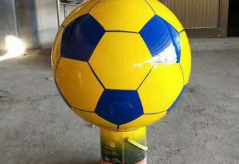 异形篮球雕塑厂家 现代校园小品 校园不锈钢篮球雕塑