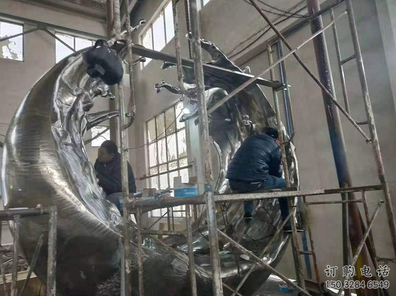 户外海浪雕塑厂家 现代小品 户外不锈钢海浪雕塑制作 户外海浪雕塑厂家 现代小品 户外不锈钢海浪雕塑制作
